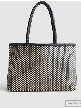 MADEWELL The Signature Woven Tote NP318 juniper berry